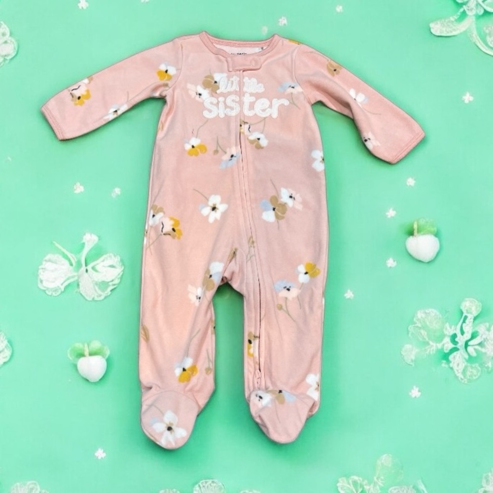 Carter’s Little Sister Fleece Sleeper (6 months)